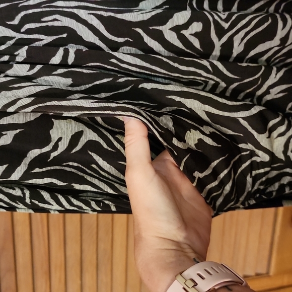 Zebra Animal Print Brown/Beige SZ M iZ Byer - Picture 5 of 5